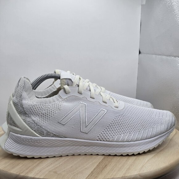 New Balance FuelCell Echo WFCECCW Womens 10 Running Shoes White Athletic Sneaker - Picture 3 of 8